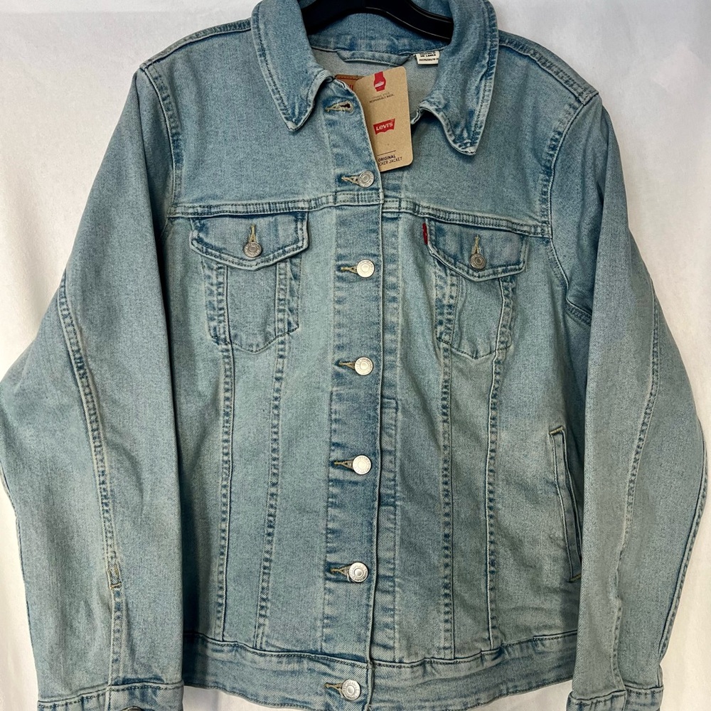 NWT! Levi's Women's Original Trucker Jacket “Jeanie”- XXL